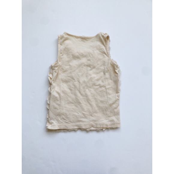 Crewcuts Peach Silk Ruffles Top - Picture 4 of 4